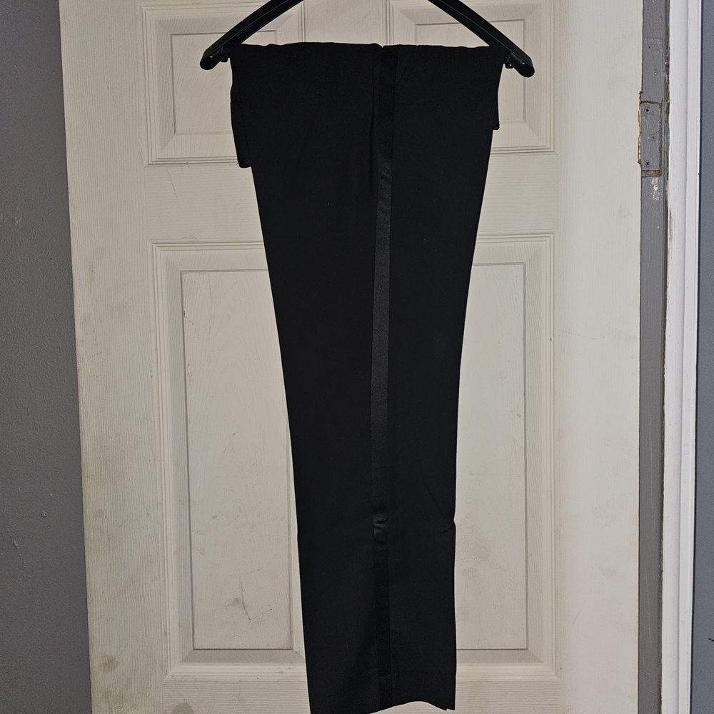 Paisley & Gray Men's Classic Black Dress Pants
